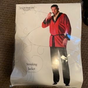 Hugh Hefner jacket and satin trim. XXL